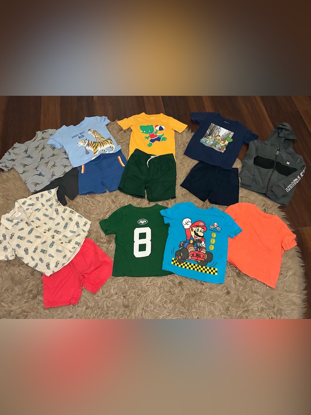Boys shorts tshirt hoodie bundle 4T 5T Old Navy Janie Jack Gap Children’s Place